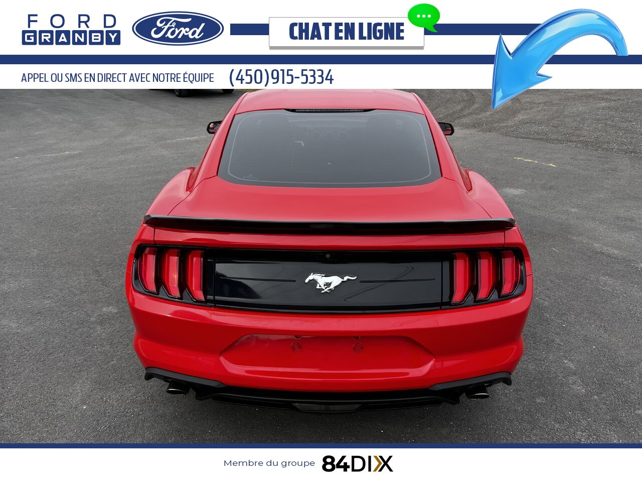 2018 Ford Mustang Red Granby - photo #5