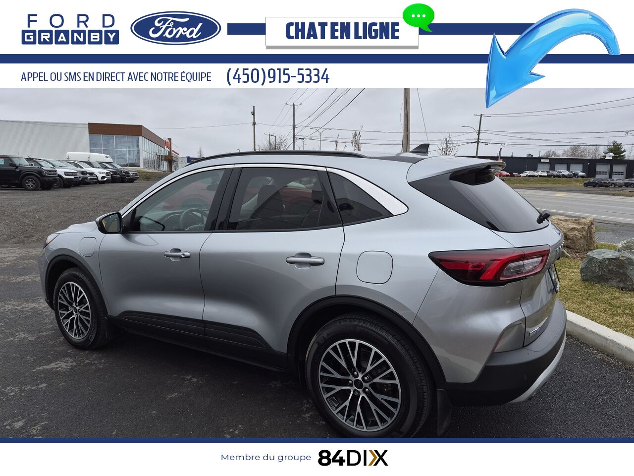 2023 Ford Escape Silver Granby - photo #4