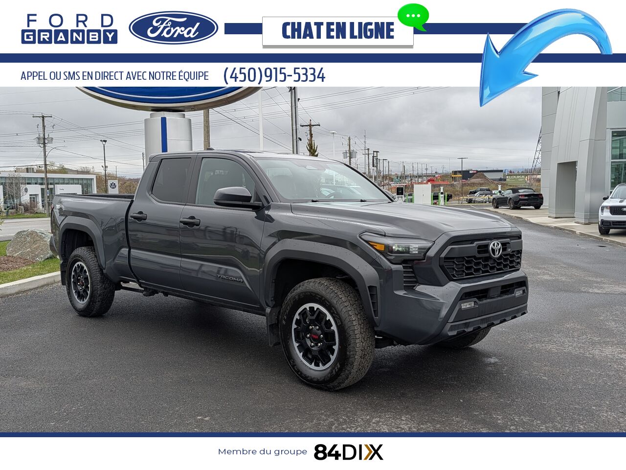 2024 Toyota Tacoma Black Granby - photo #0