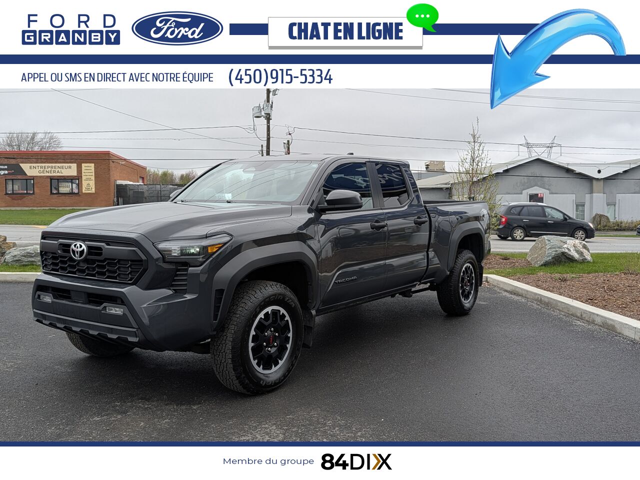 2024 Toyota Tacoma Black Granby - photo #2