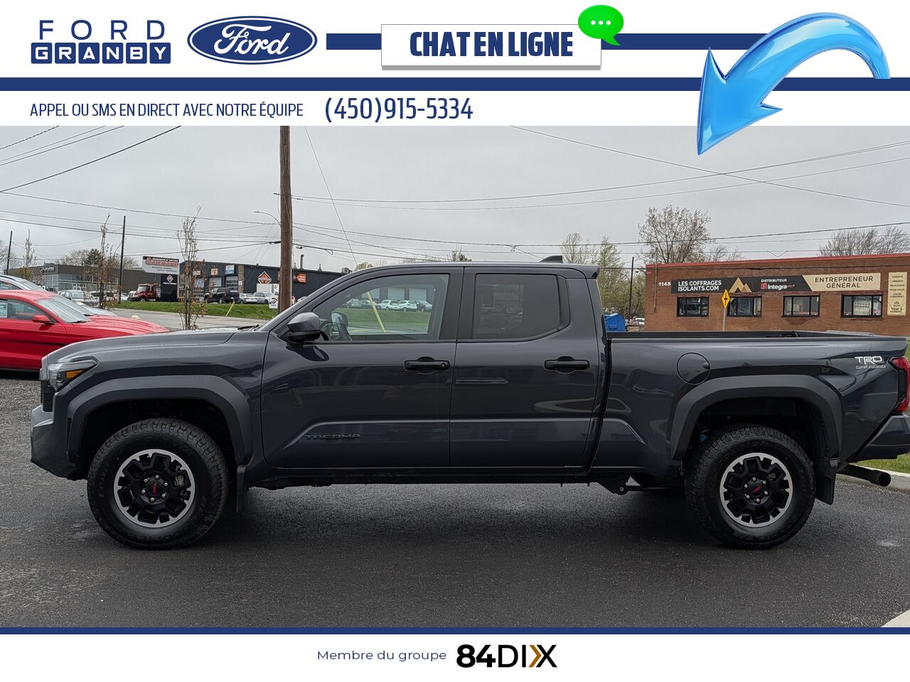2024 Toyota Tacoma Black Granby - photo #3