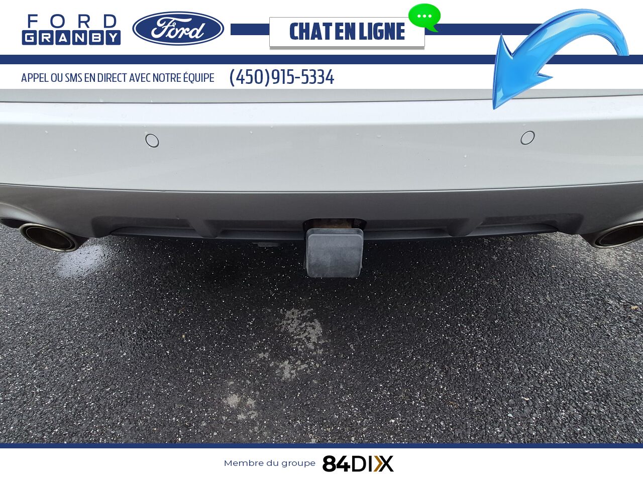 Ford Edge 2020 Blanc Granby - photo #12
