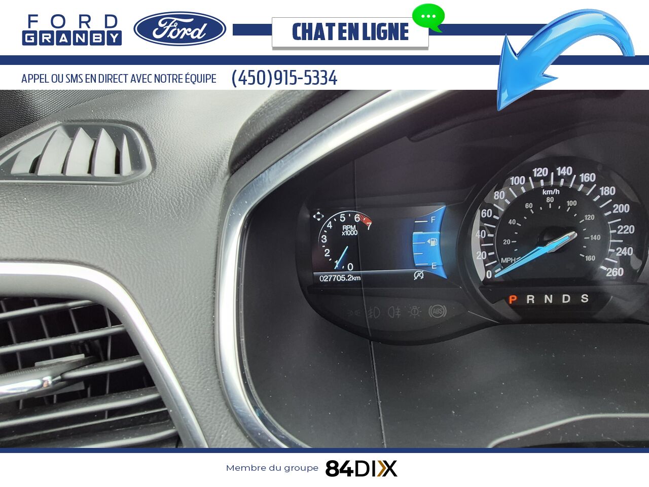 Ford Edge 2020 Blanc Granby - photo #20