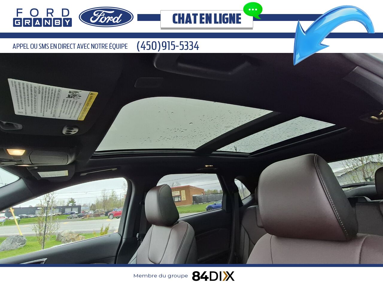 Ford Edge 2020 Blanc Granby - photo #28