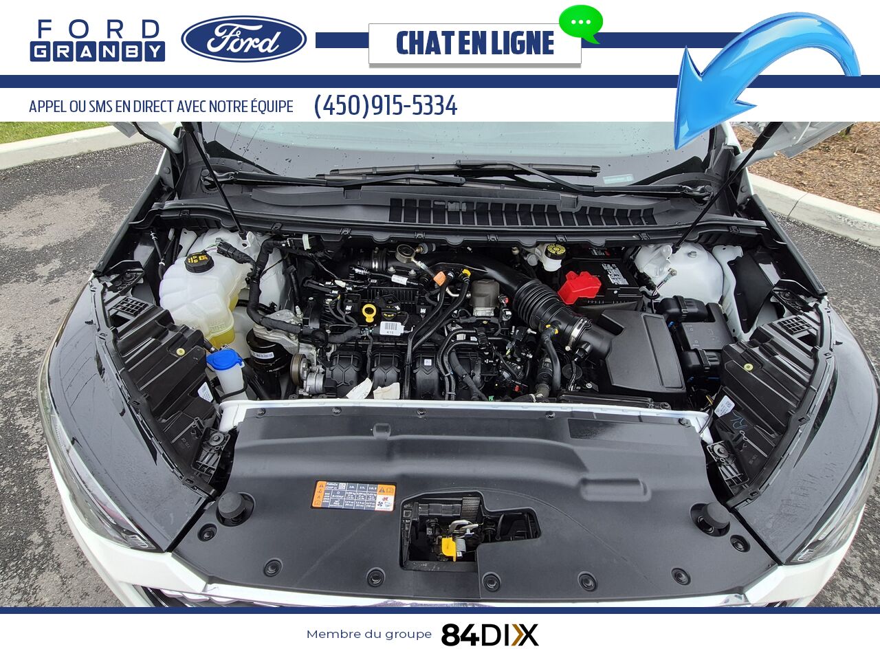 Ford Edge 2020 Blanc Granby - photo #30