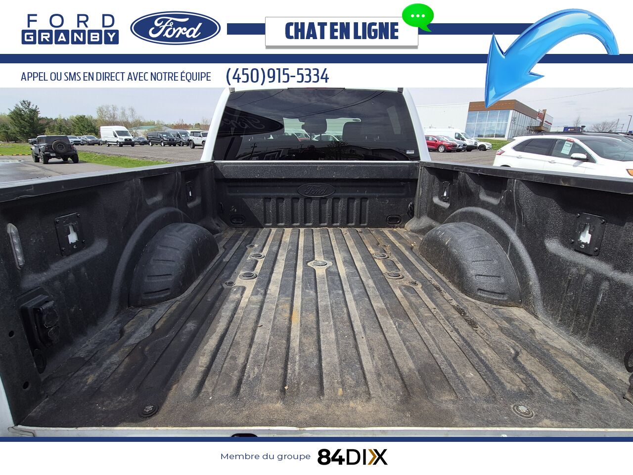 Ford Super Duty F-250 SRW 2023 Blanc Granby - photo #9