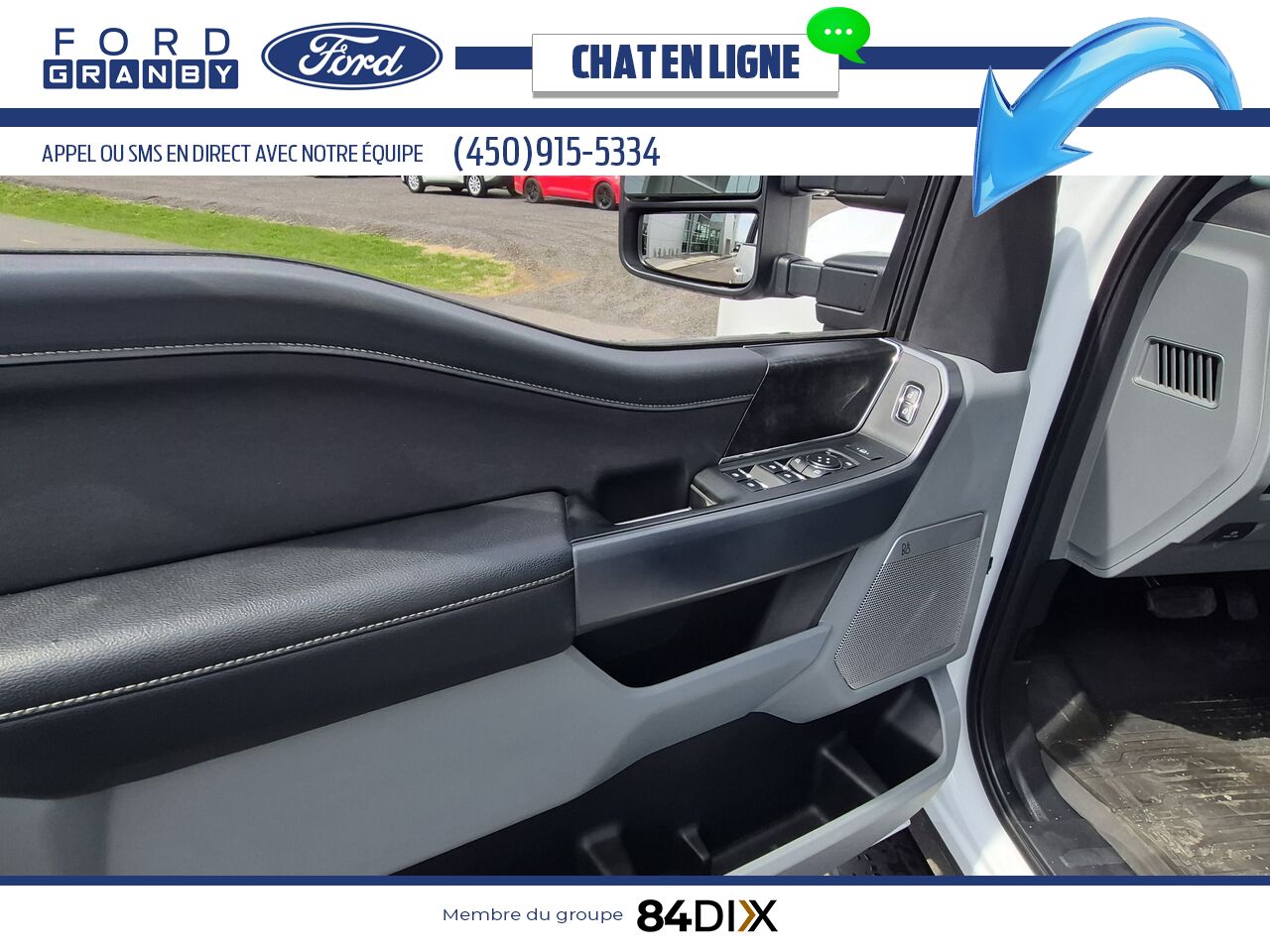 Ford Super Duty F-250 SRW 2023 Blanc Granby - photo #12