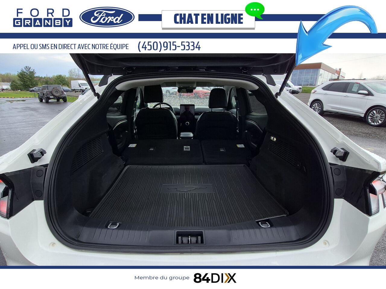 2025 Ford Mustang Mach-E White Granby - photo #9
