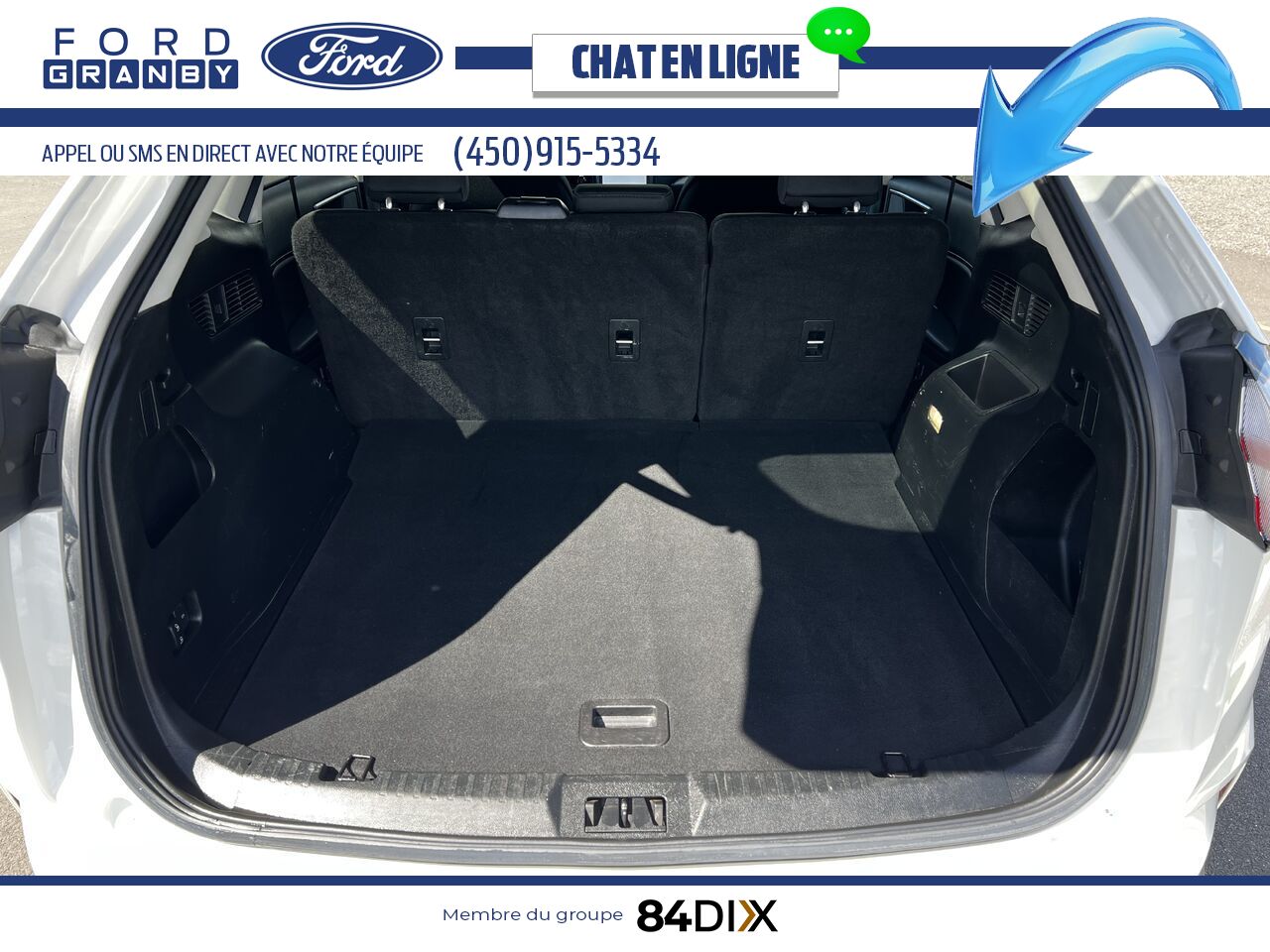 Ford Edge 2022 Blanc Granby - photo #26