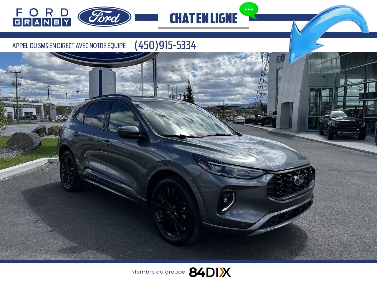 2023 Ford Escape Grey Granby - photo #0