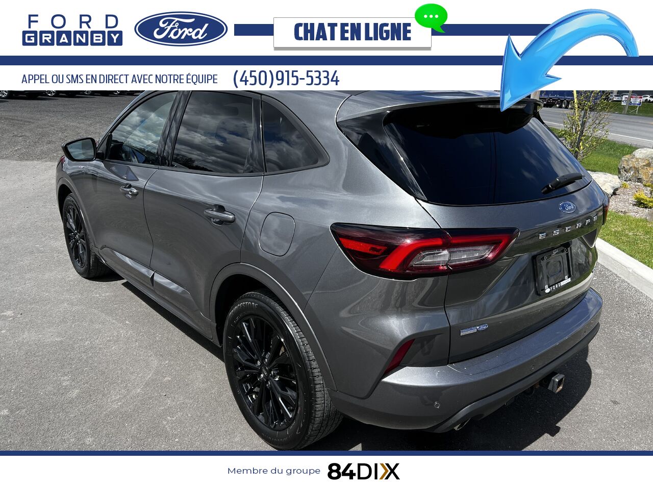 2023 Ford Escape Grey Granby - photo #5