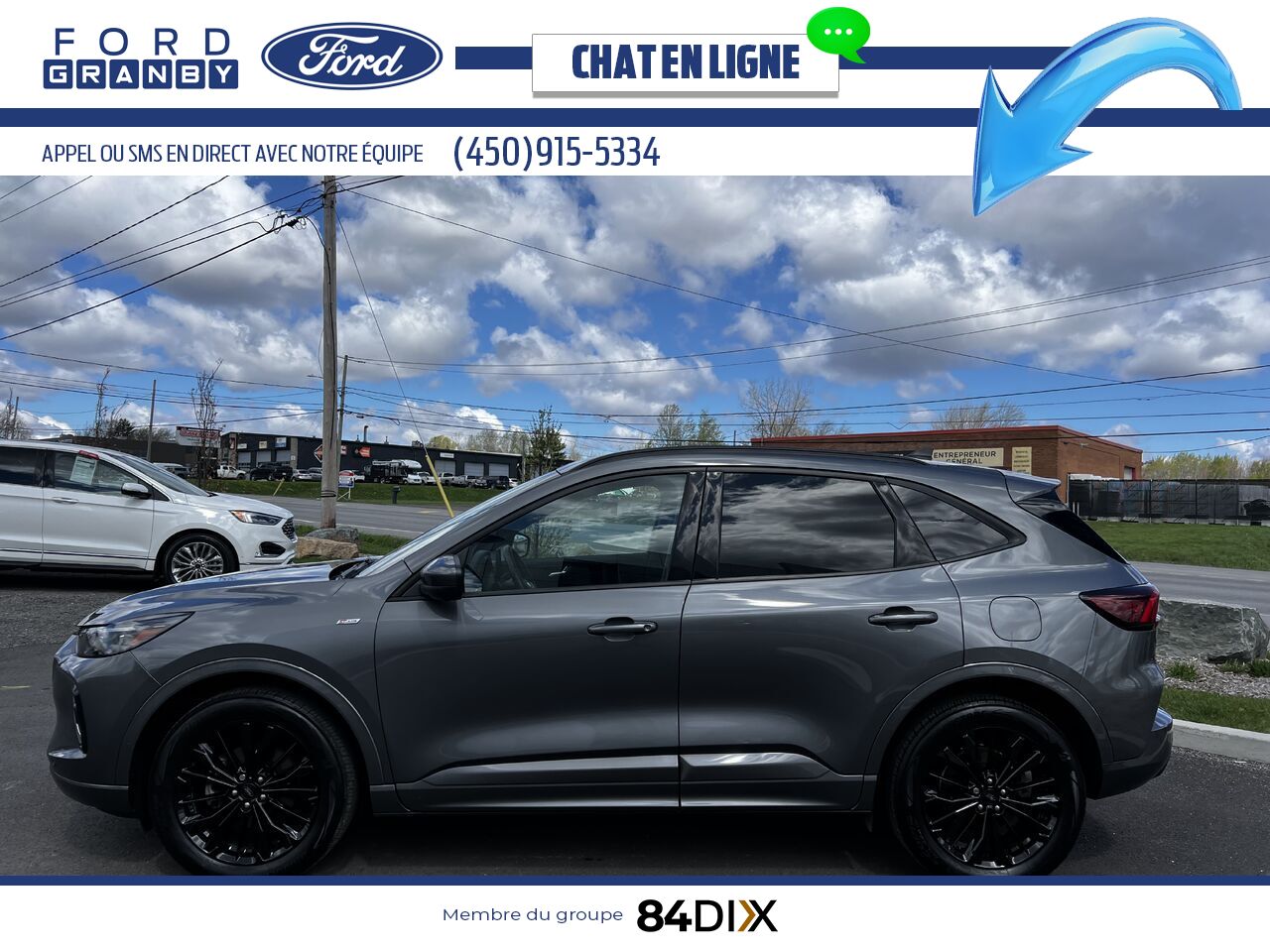 2023 Ford Escape Grey Granby - photo #6