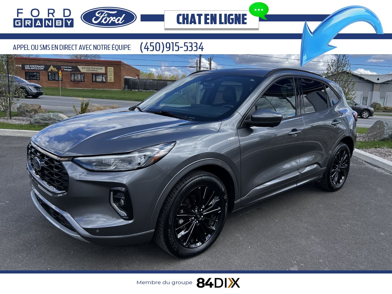 2023 Ford Escape Grey Granby - photo #7