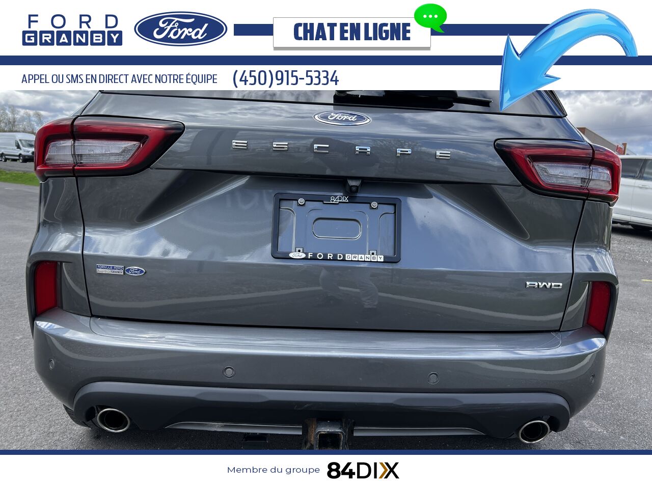 2023 Ford Escape Grey Granby - photo #29