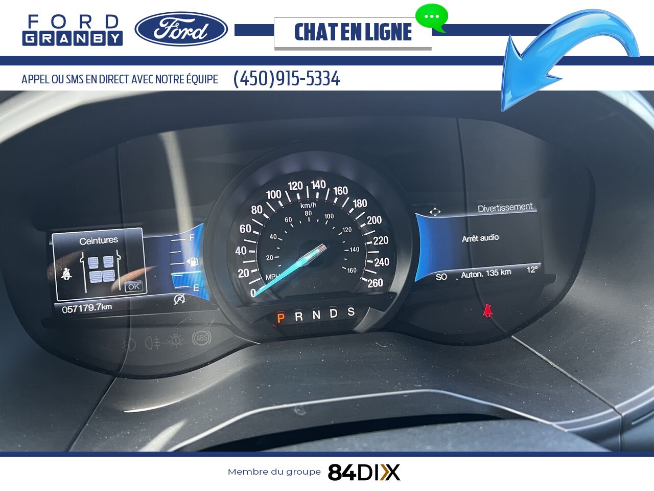 Ford Edge 2022 Blanc Granby - photo #17
