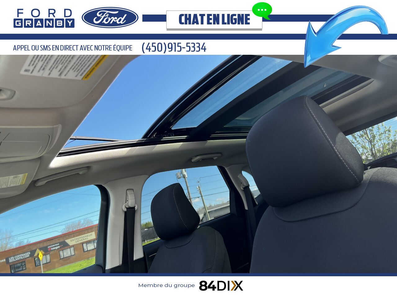 Ford Edge 2022 Blanc Granby - photo #28