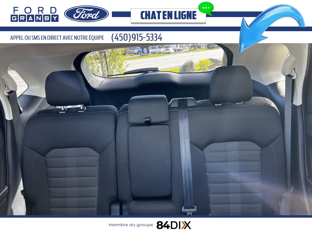 Ford Edge 2022 Blanc Granby - photo #30