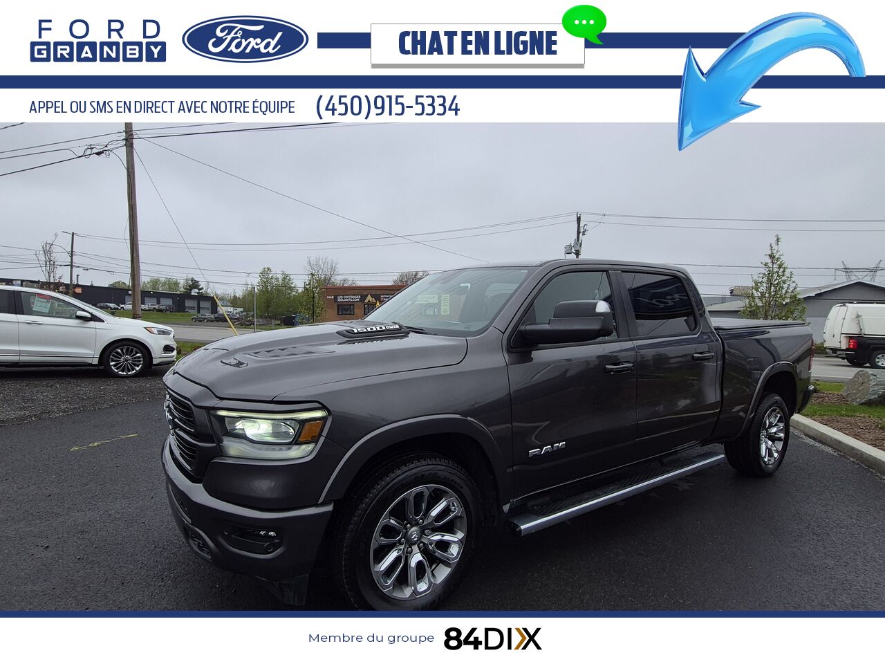 Ram 1500 2022 Gris Granby - photo #2