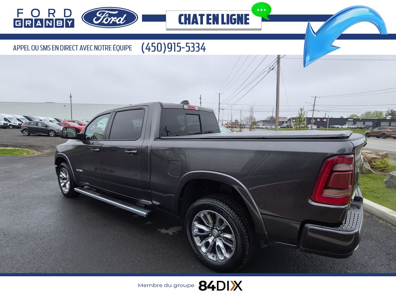 Ram 1500 2022 Gris Granby - photo #4