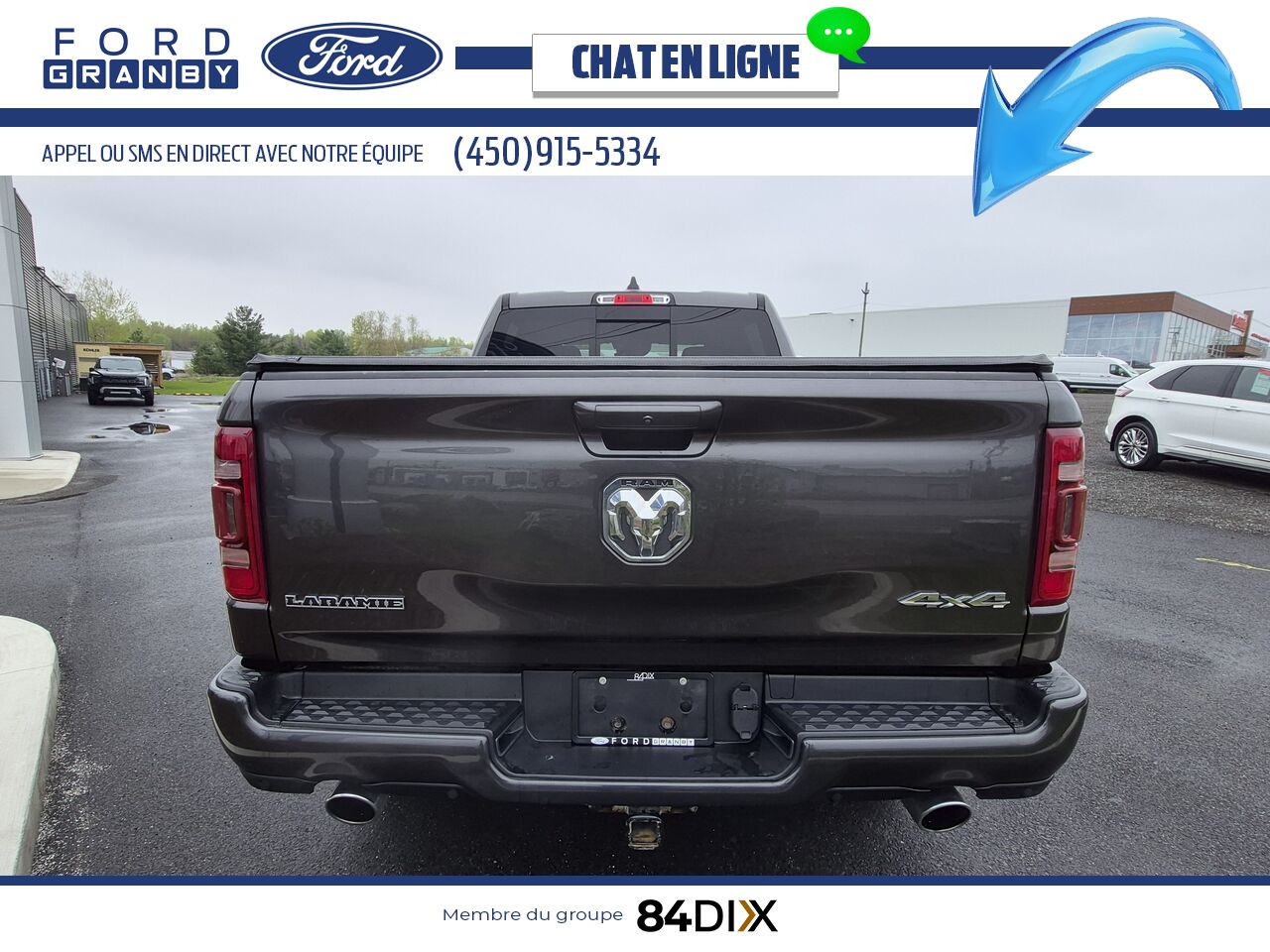 Ram 1500 2022 Gris Granby - photo #5