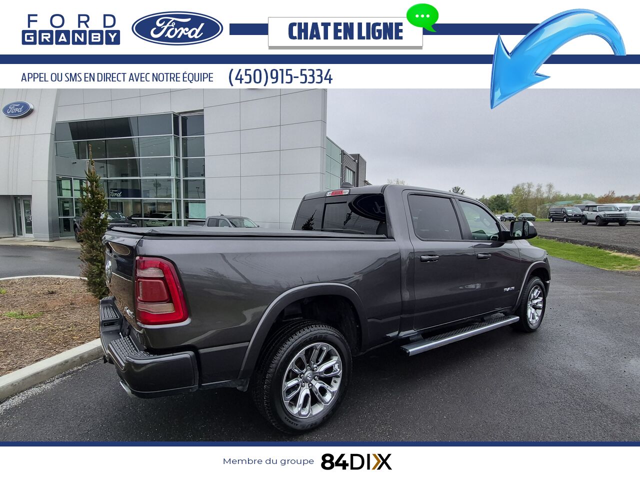 Ram 1500 2022 Gris Granby - photo #6