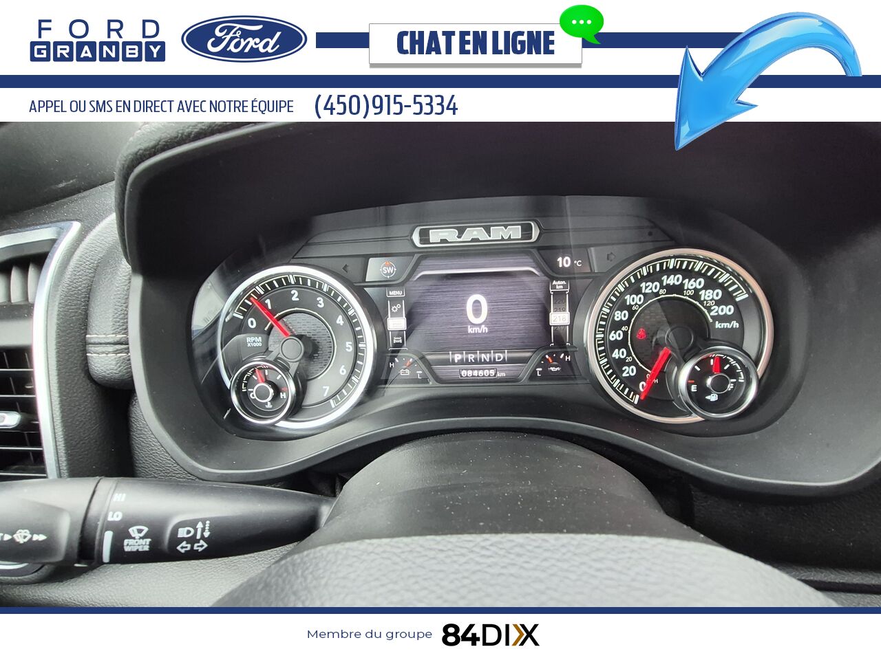 Ram 1500 2022 Gris Granby - photo #17