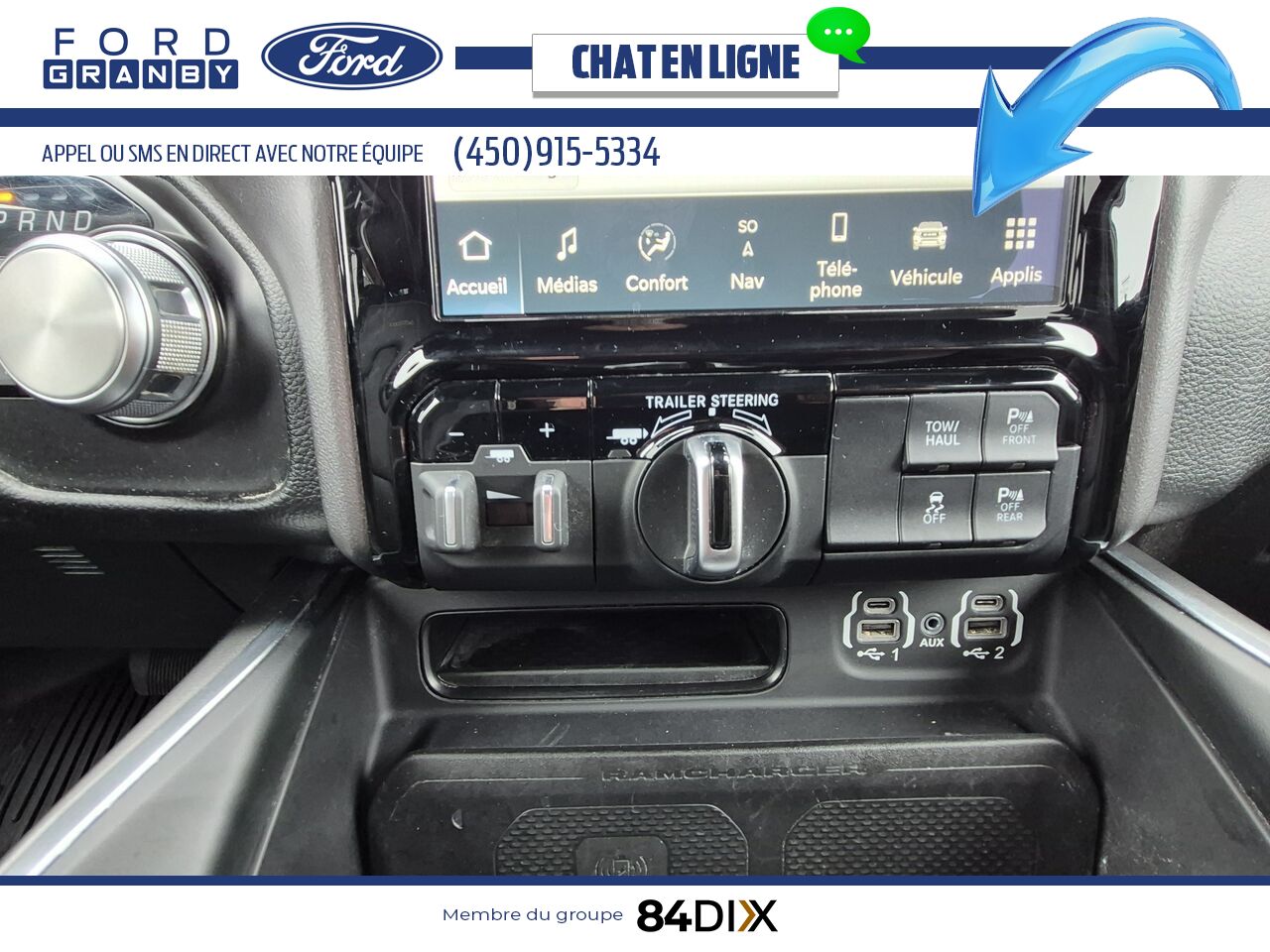 Ram 1500 2022 Gris Granby - photo #23