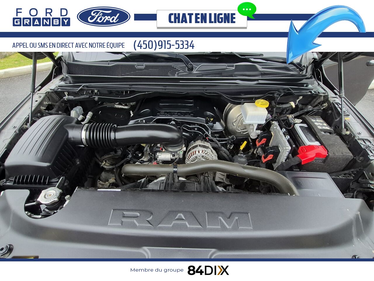 Ram 1500 2022 Gris Granby - photo #27