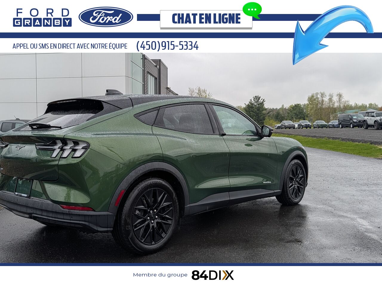Ford Mustang Mach-E 2025 Vert Granby - photo #6