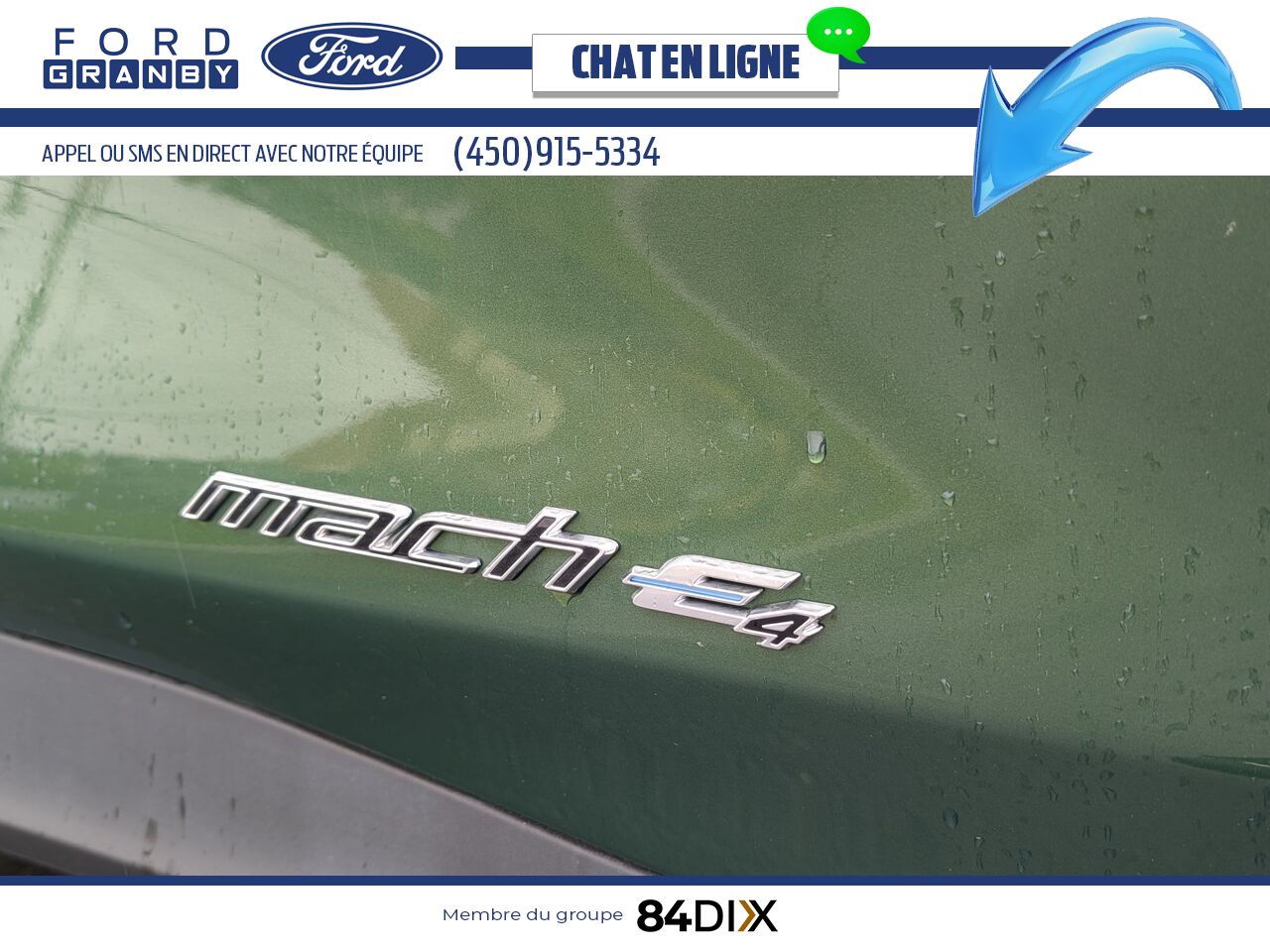 Ford Mustang Mach-E 2025 Vert Granby - photo #11