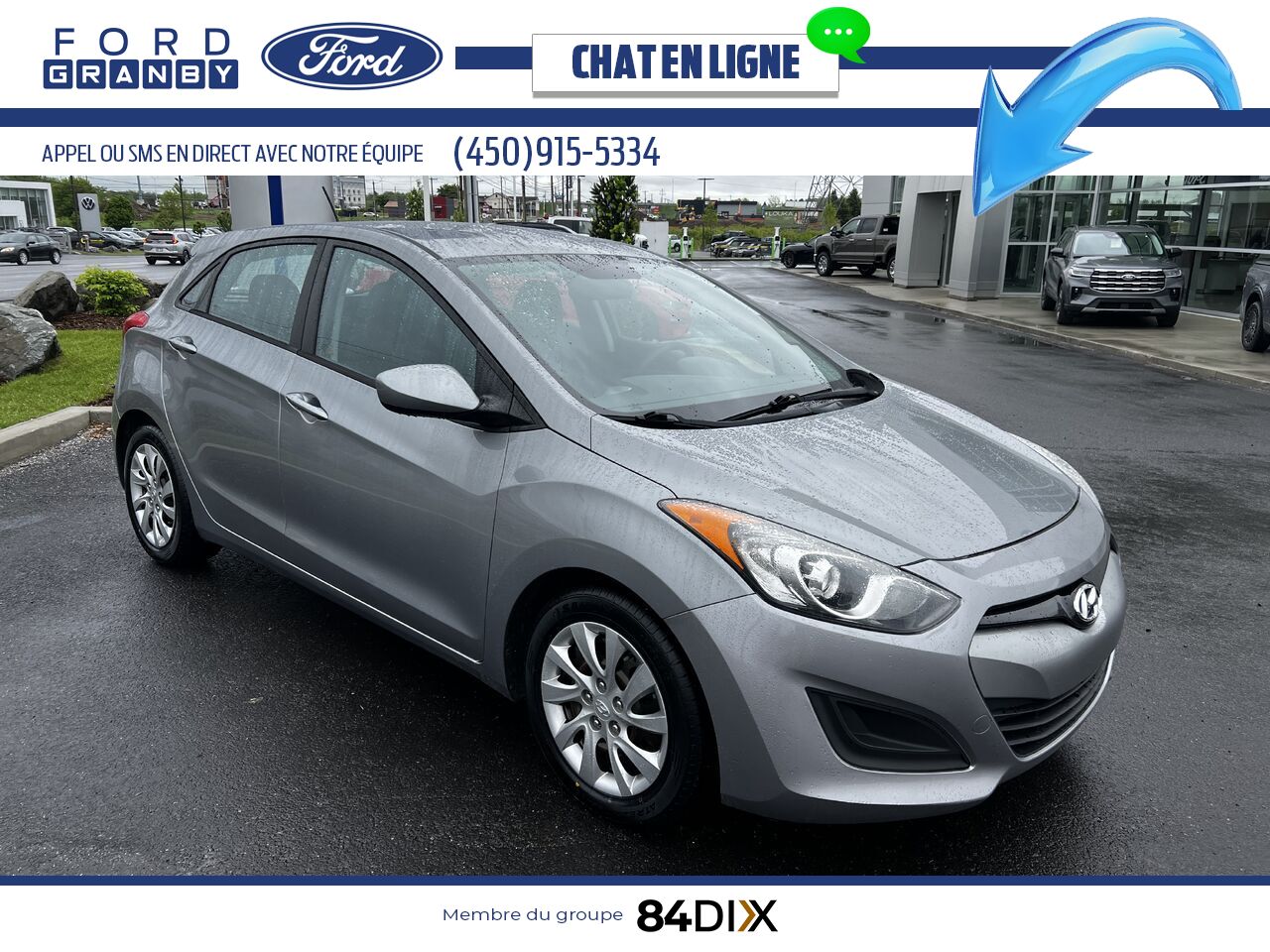2015 Hyundai Elantra GT Silver Granby - photo #1