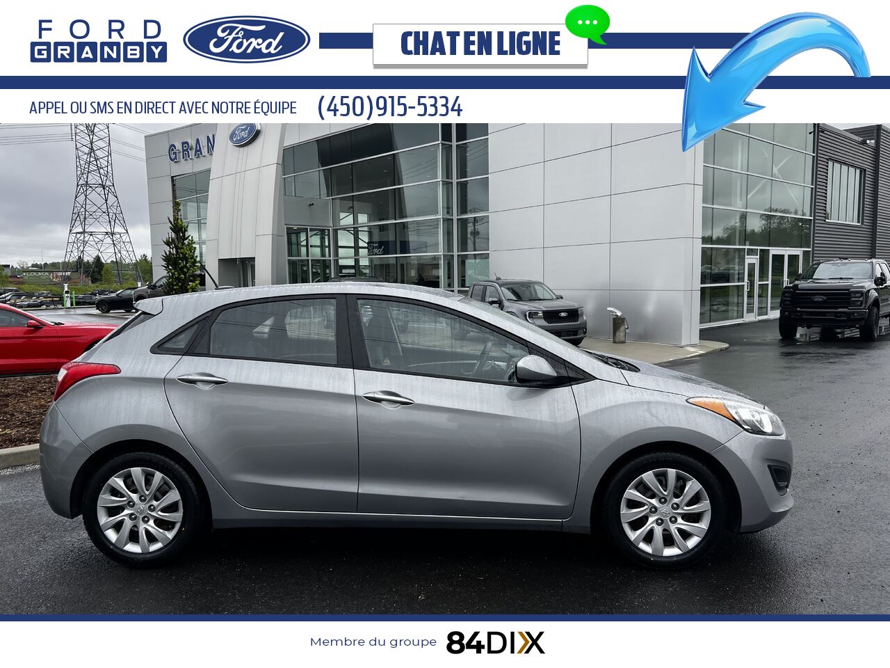 2015 Hyundai Elantra GT Silver Granby - photo #3