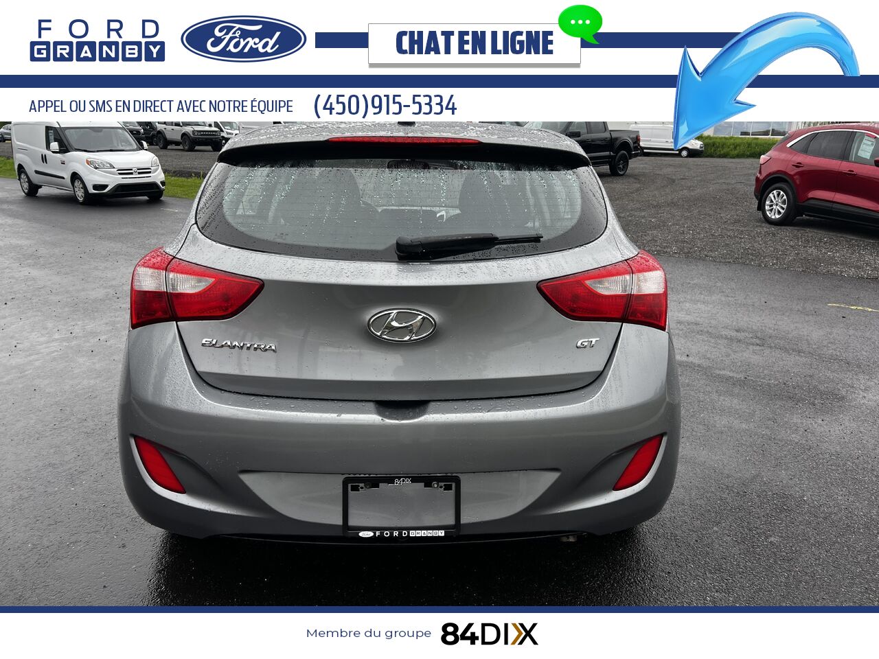 2015 Hyundai Elantra GT Silver Granby - photo #5