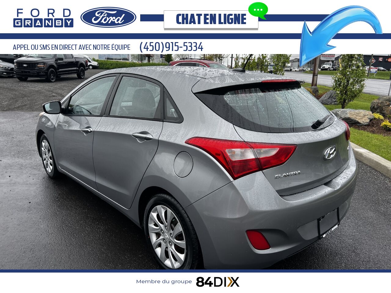 2015 Hyundai Elantra GT Silver Granby - photo #6