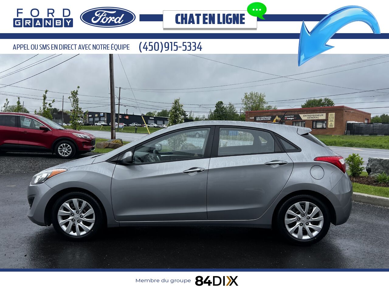 2015 Hyundai Elantra GT Silver Granby - photo #7