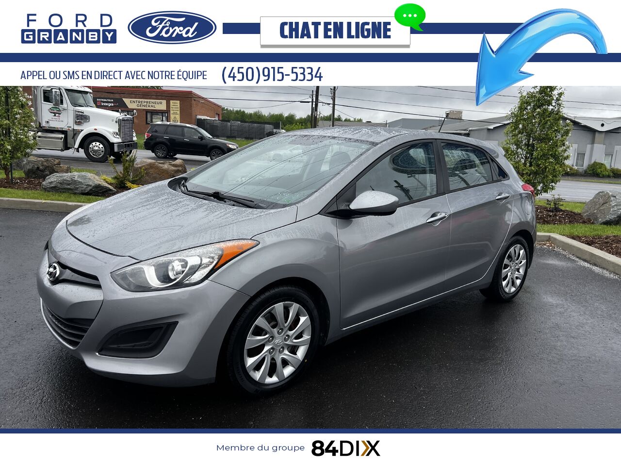 2015 Hyundai Elantra GT Silver Granby - photo #8