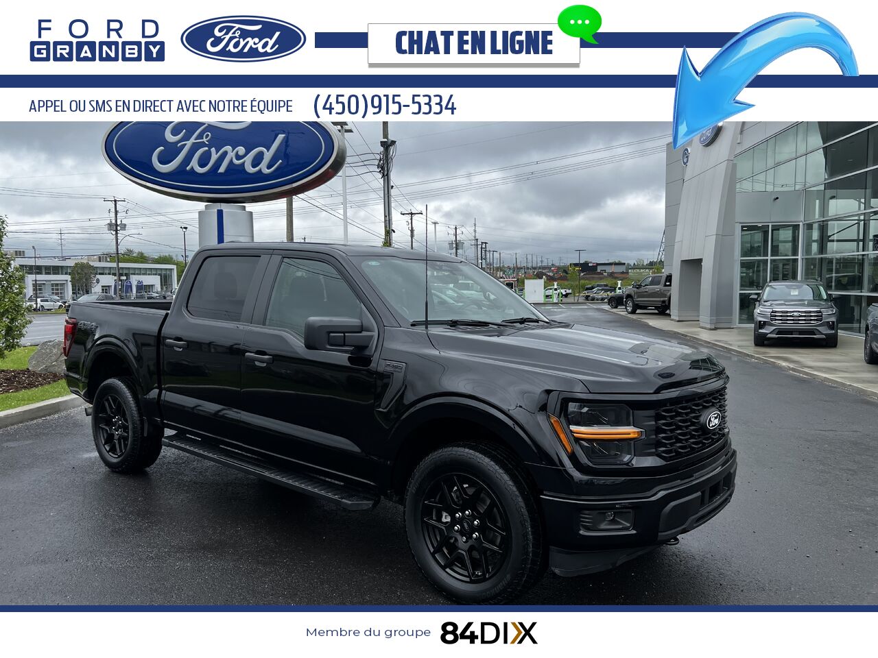Ford F-150 2024 Noir Granby - photo #0
