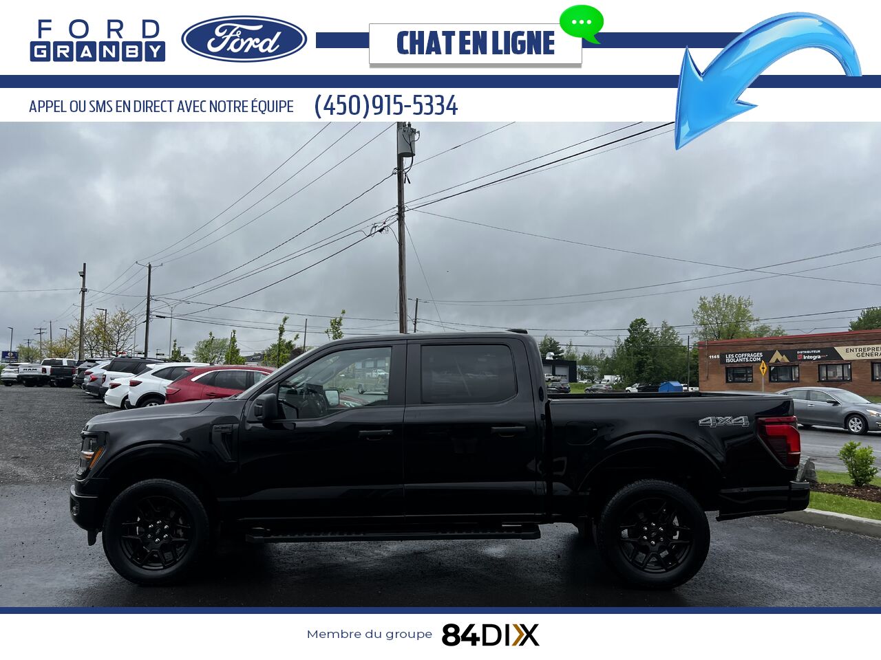 Ford F-150 2024 Noir Granby - photo #6