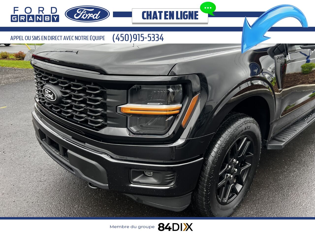 Ford F-150 2024 Noir Granby - photo #7