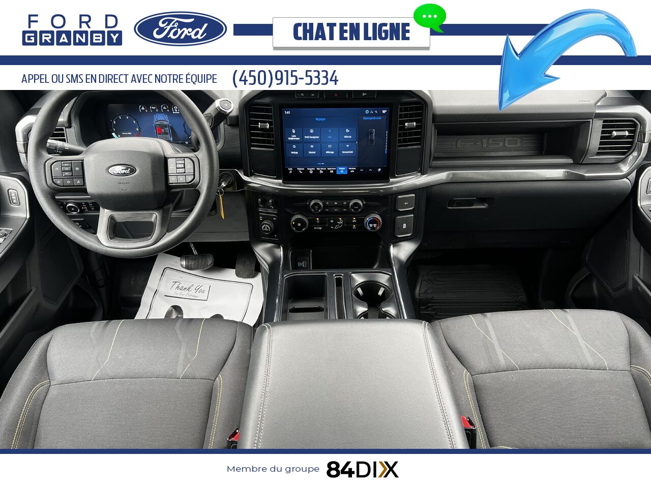 Ford F-150 2024 Noir Granby - photo #13