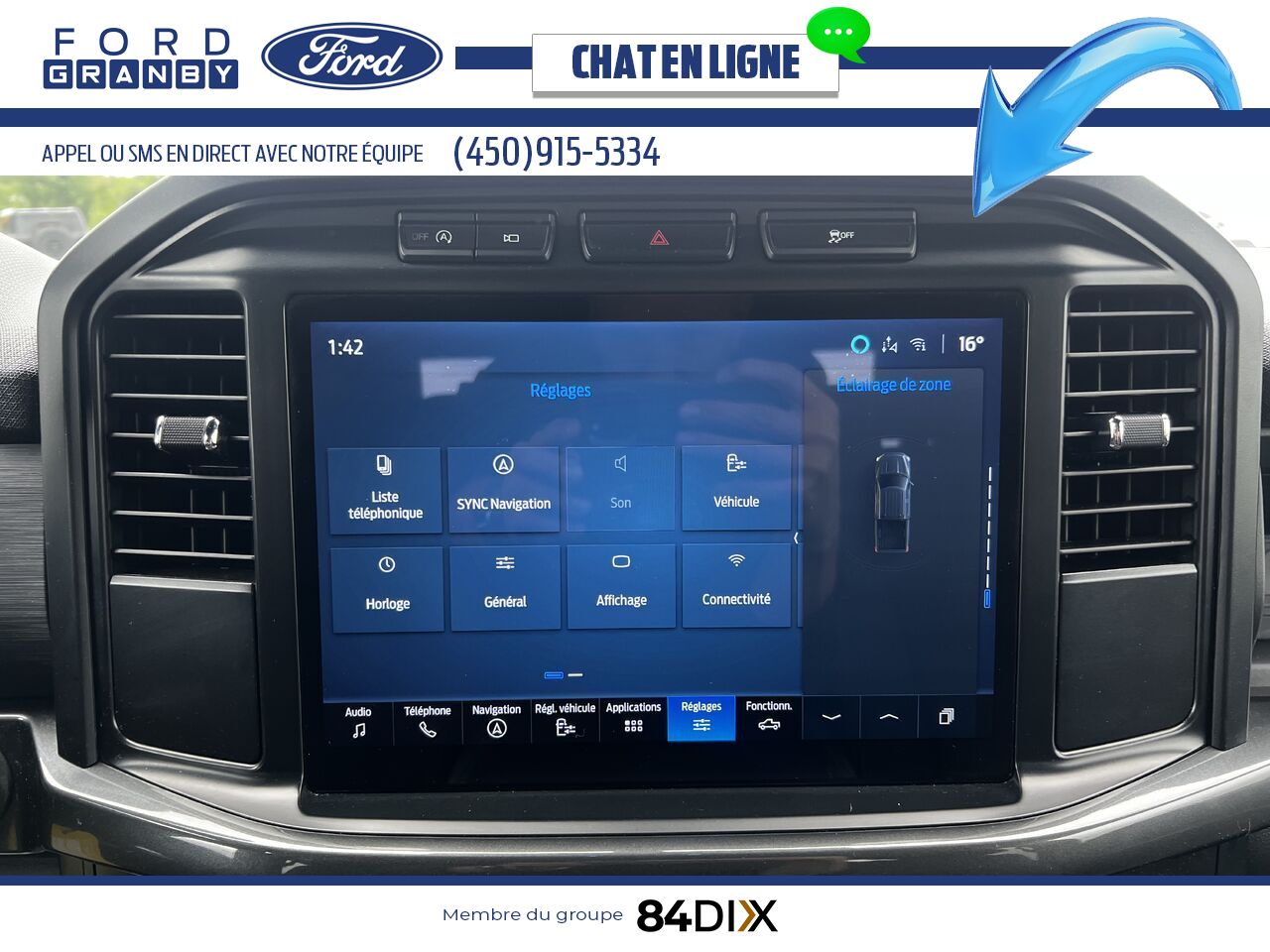 Ford F-150 2024 Noir Granby - photo #16