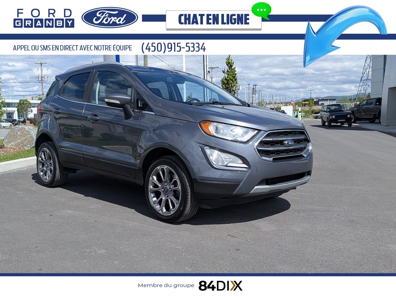2018 Ford EcoSport Grey Granby - photo #0