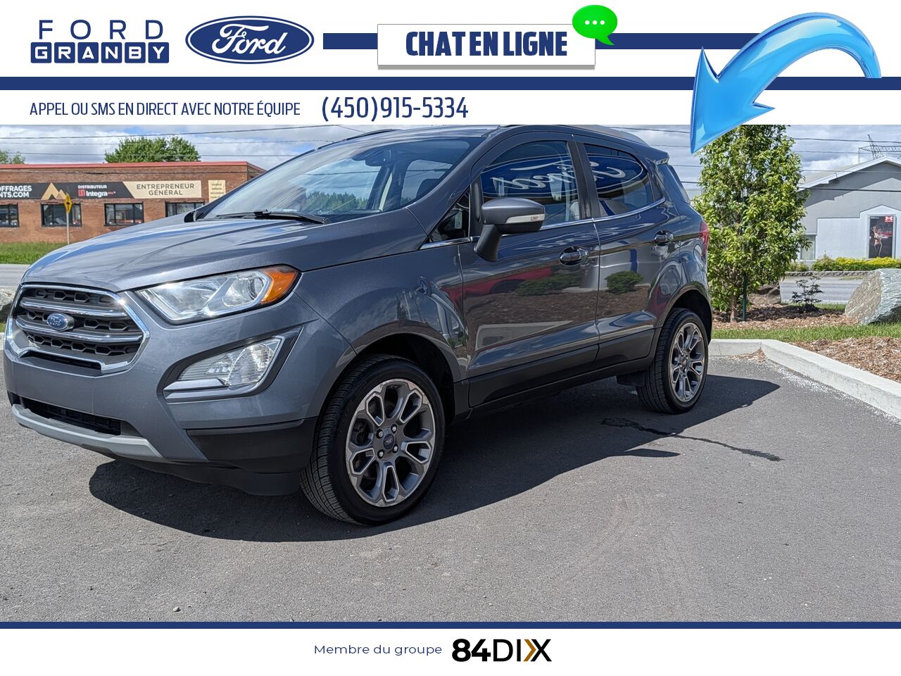 2018 Ford EcoSport Grey Granby - photo #2