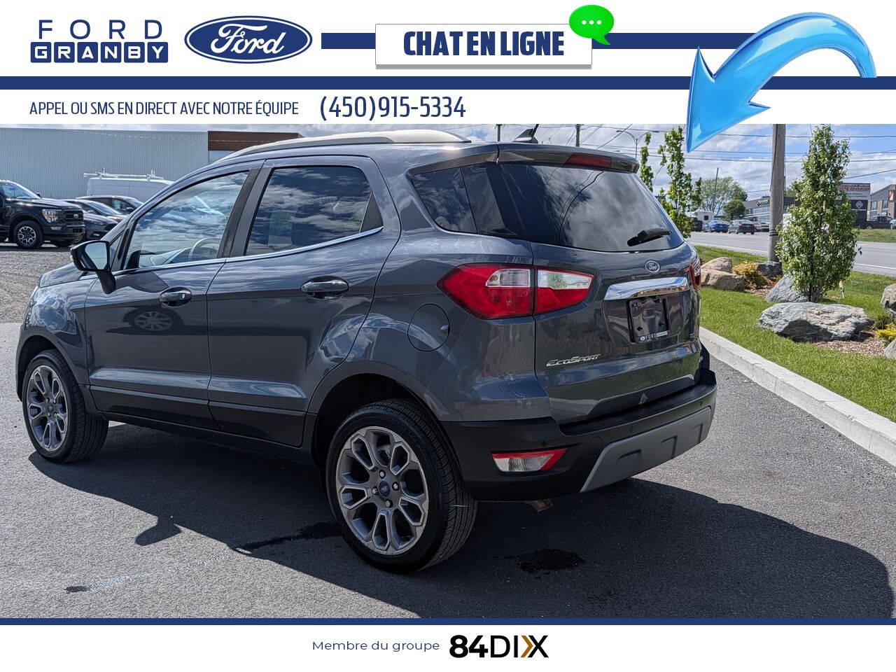2018 Ford EcoSport Grey Granby - photo #4