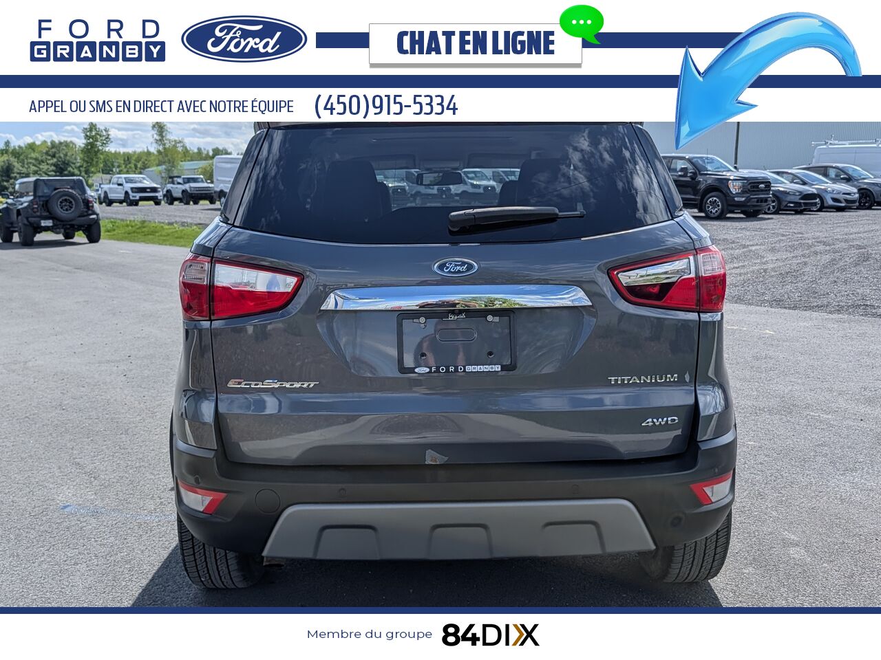 2018 Ford EcoSport Grey Granby - photo #5
