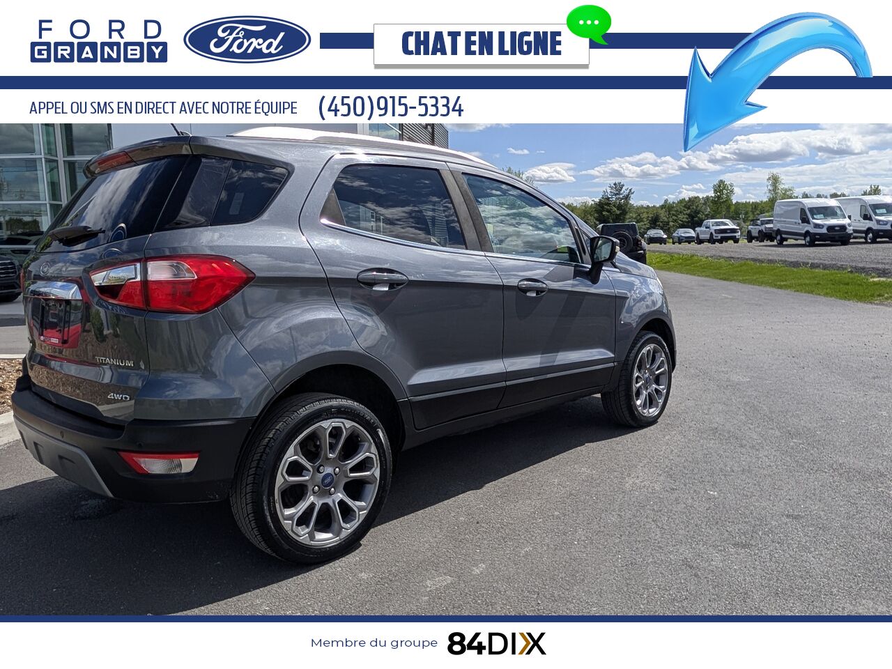 2018 Ford EcoSport Grey Granby - photo #7