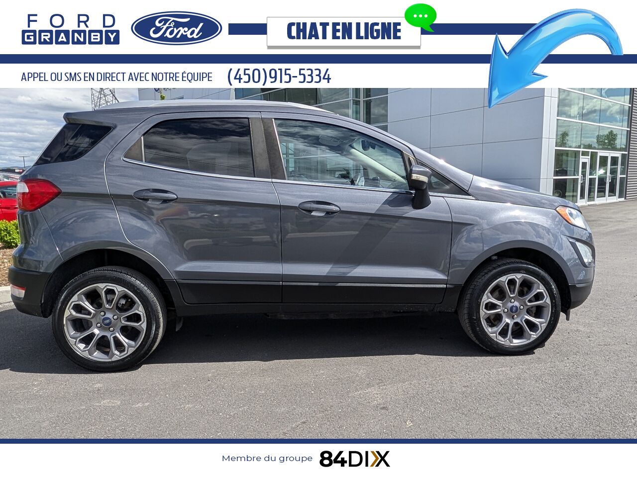 2018 Ford EcoSport Grey Granby - photo #8