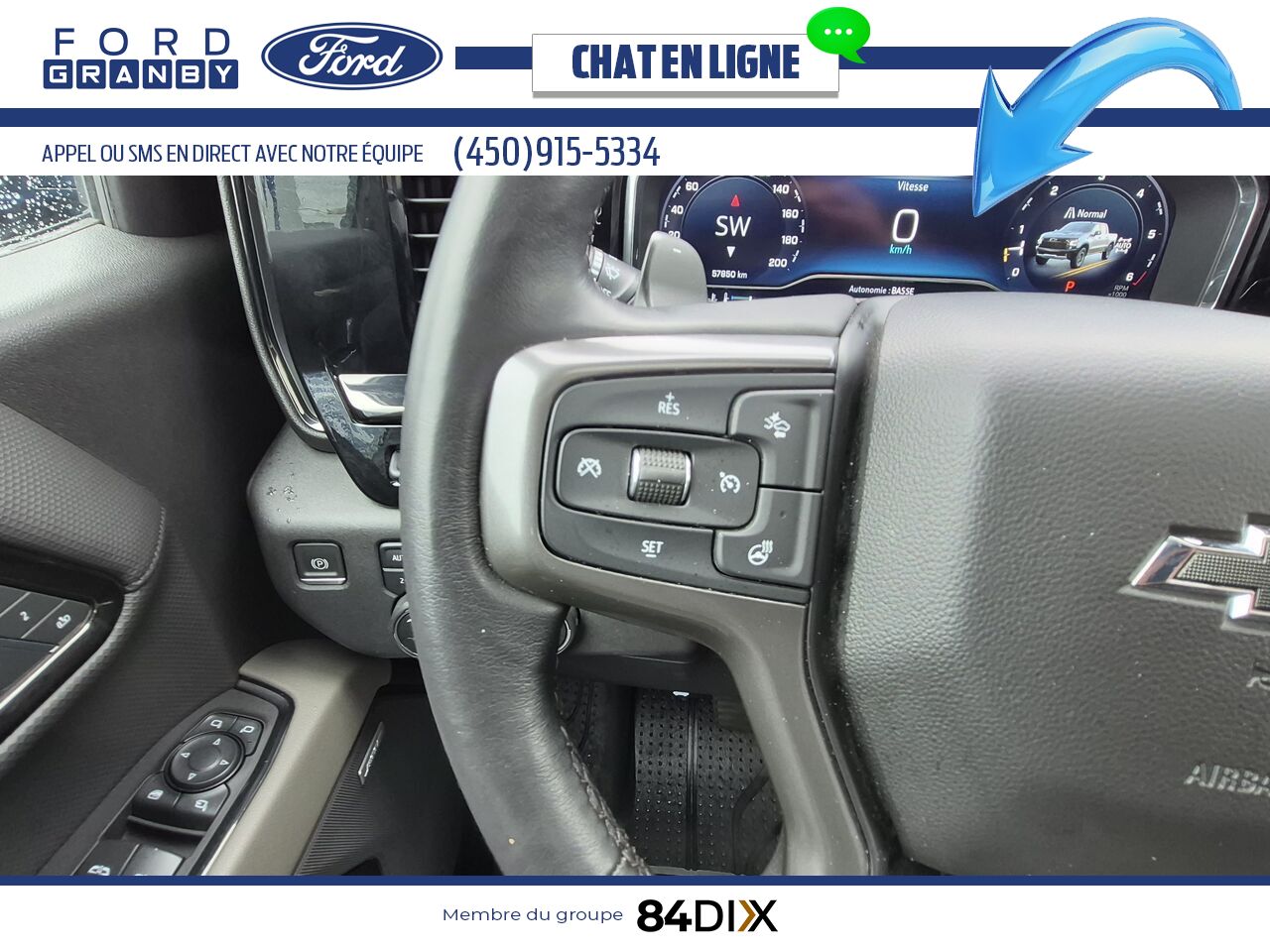 Chevrolet Silverado 1500 2022 Bleu Granby - photo #18
