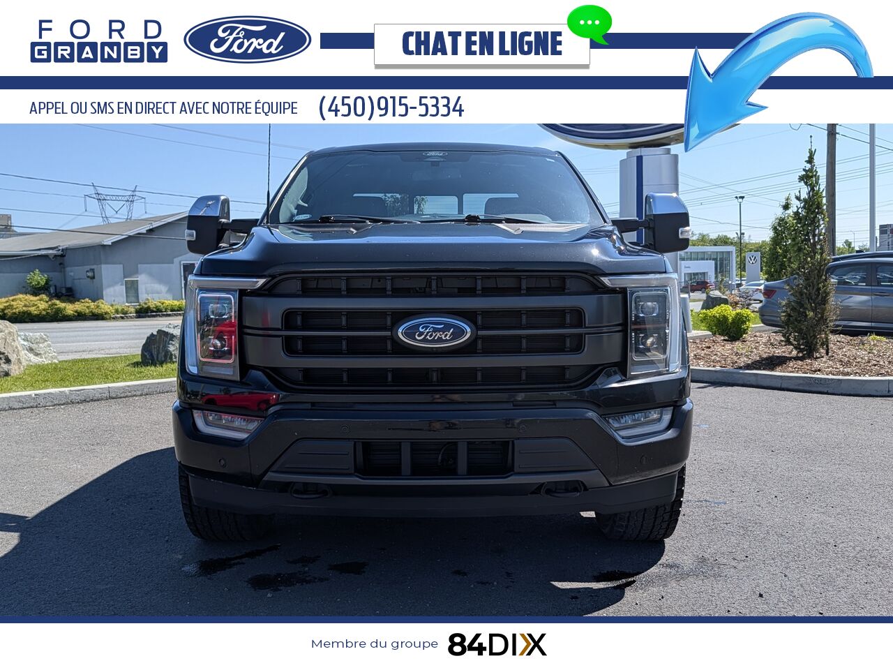 2022 Ford F-150 Black Granby - photo #1