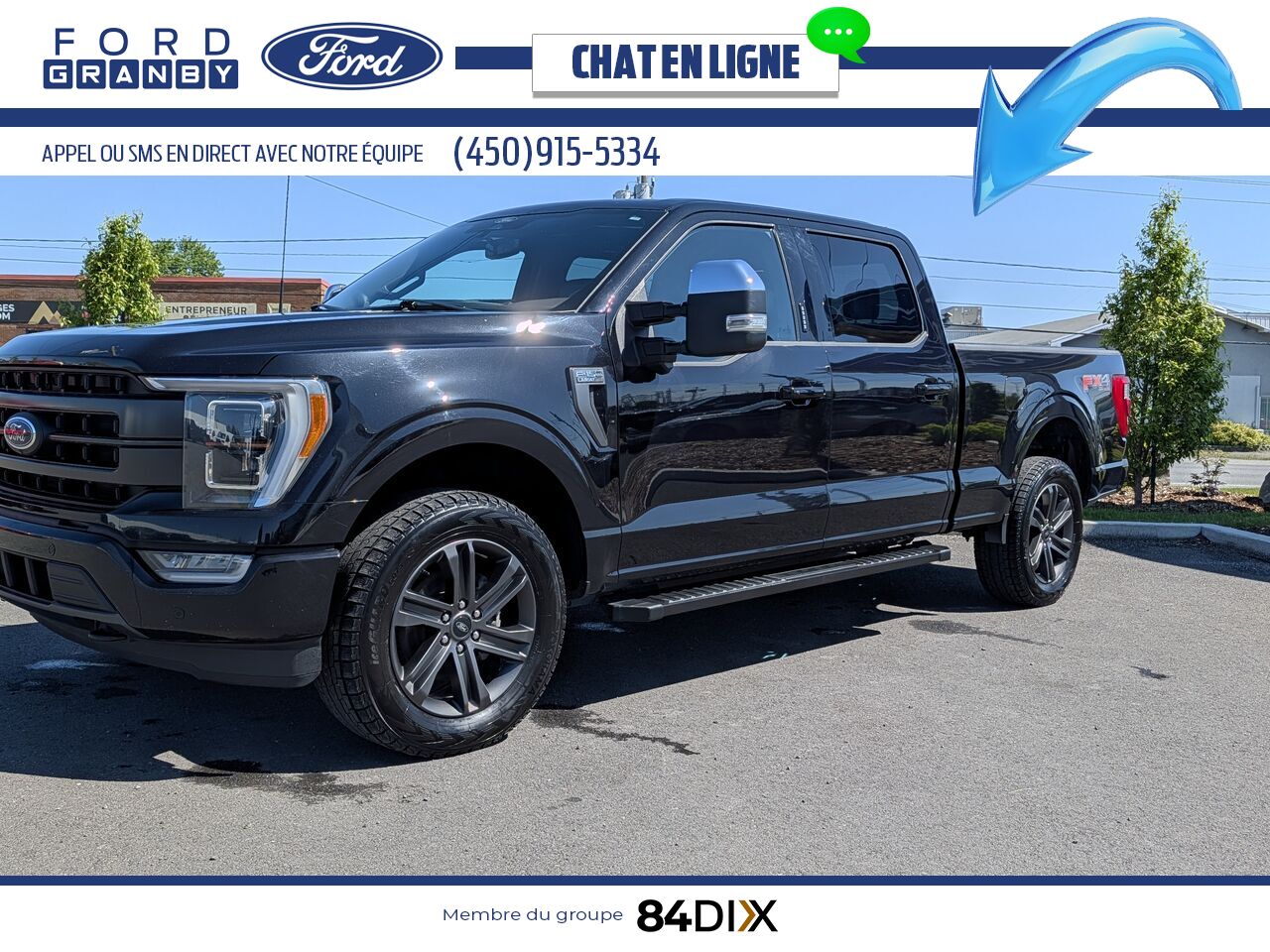 2022 Ford F-150 Black Granby - photo #2